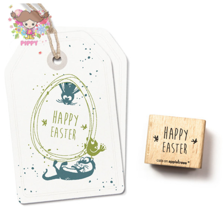 cats on appletrees スタンプ☆Happy Easter 英字(Happy Easter 2)☆